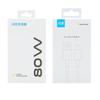 Aplicable a cargador vivo80W x80pro x80 cabezal de carga s15pro iqooneo6se cable de carga rápida 6A