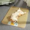 Alfombrilla de Verano para Mascotas Alfombrilla para Perrera Alfombrilla para Perro Anti-Desgarro y Mordida Alfombrilla de Ratán para Dormir para Perrera de Gato Transfronteriza
