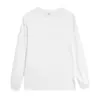Camiseta Americana de Manga Larga para Hombre 2025 Primavera y Otoño Nueva Camisa Juvenil para Capas Sudadera de Algodón Pesado