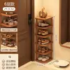 Zapatero para entradas estrechas, zapatero simple de múltiples capas para el hogar, estante de almacenamiento de zapatos para interiores que ahorra espacio