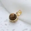 Pingente DIY Design Versátil Colar em Camadas Turquesa Fecho Universal Moda Feminina Corrente de Pescoço Versátil Estilosa Acessório
