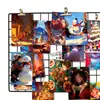 50 Cartões da Série de Natal de Compra Direta Transfronteiriça com Galhadas de Veado, Cartões Postais, Cartões de Bênção, Cartões de Mensagem, Cartões Decorativos de Parede DIY