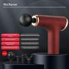 Mini fascial gun massager muscular feminino criativo máquina de bolso Meridian massager elétrico mini arma fascial