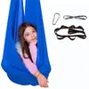 Hamaca de Yoga de Alta Elasticidad para Niños al Aire Libre Columpio Especial para Terapia Sensorial Infantil Columpio para Acampar Interior/Exterior Silla Colgante
