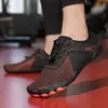 Zapatos de fitness para interior, zapatos de yoga, zapatillas deportivas para mujer, especializados para entrenamiento aeróbico, cuerda para saltar, baile, silenciosos, antideslizantes, amortiguadores para uso en casa