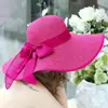 Sombrero de paja para playa, para niños, para verano, para viajes en la playa, sombrero grande, con ala grande, protección solar y sombrilla, para vacaciones, sombrero genial con ala grande y todo a juego, sombrero para el sol.