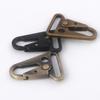 En stock Al por mayor Hebilla de Águila Gruesa de Bronce Hebilla de Navaja de Aleación Negra Electrodepositada Gancho para Cinta al Aire Libre Hebilla de Montañismo