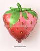 Morango folha de alumínio balão balão de frutas série modelagem aniversário bebê banquete layout vendas diretas da fábrica