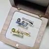 Joyería Dan Tao baño de oro real alta retención de color anillo de perla soporte vacío accesorios de anillo accesorios para DIY soporte de anillo abierto