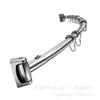 Cortina de Ducha para Baño Set de Acero Inoxidable 304 Tapete de Piso Cortina de Ducha Transfronteriza Engrosada Peva Estampada Impermeable Mampara de Baño