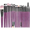 Conjunto de Pincéis de Maquiagem com 20 Peças, Pincel de Maquiagem para Olhos Dupla Face, Pincel para Sombra, Pincéis Ferramentas de Beleza, Entrega Direta da Fábrica