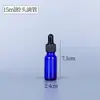 Botella Atomizadora de Vidrio Boston Personalizada, Botella Portátil Dispensadora de Aceites Esenciales y Lociones, Botella Atomizadora de Gran Capacidad