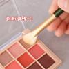 Brocha para sombra nasal semiabanicada biselada única silueta hoz cepillo para arreglar sombra de viñeteado brocha para iluminador brocha de maquillaje