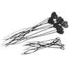Accesorios para el Cabello Hilo para Trenzar Herramienta para Enhebrar Herramienta para Ensartar Cuentas Accesorios para el Cabello Cuentas Decorativas Coloridas Accesorios para Trenzar Niñas Cuentas con Agujero Grande