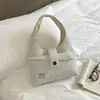 Bolsa feminina de grande capacidade transfronteiriça, novo estilo verão 2026, versátil e moderna, de ombro único, tote bag da moda para o dia a dia, retrô, casual