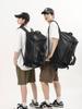 Bolsa de Viaje Texturizada para Hombres, Bolsa de Equipaje Portátil para Viaje, Gran Capacidad, Separación Seco/Húmedo, Bolsa para Entrenamiento Deportivo y Fitness, Almacenamiento para Mujeres