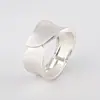 Joyería de Nicho de Gran Venta Transfronteriza, Joyería de Mano de Moda para Mujeres, Lujo Accesible Pulsera Abierta de Textura Metálica Brillante de Moda, Joyería de Mano