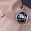 Botão de Metal com Gota de Óleo Águia Britânica Botão para Blazer College Casaco Casaco Fivela Versátil para Cardigã Suéter Top Masculino e Feminino