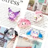 Accesorios de resina transparentes de Sanrio con cara brillante, hechos a mano, con pegamento en crema, para funda de teléfono móvil, horquilla, pegatina para refrigerador, pegatina para zapatos con agujeros
