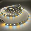 Fita de LED 2835 5V Duas Cores Três Cores Temperatura 92 LEDs 8mm com Autoadesivo para Espelho de Maquiagem Moldura de Foto Luminosa Iluminação Interna