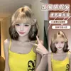 Peruca Maru Maru para Mulheres Cobertura Total da Cabeça Lolita Cabelo Curto Cacheado Moda Cacheado Preguiçoso Cobertura Total da Cabeça