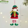Navidad 2026 Lindo Peluche Ángel Elfo Decoración de Árbol de Navidad Colgante Pequeño Decoración de Ambiente Arreglo de Escena