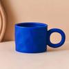 Taza Azul Klein Taza Ins Anillo Taza de Café Alto Valor de Belleza Taza para Beber Hogar Regalo de Acompañamiento para Hombres y Mujeres