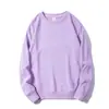 Novas Blusas de Moletom Masculinas e Femininas para Outono e Inverno, Tops Femininos, Jaquetas Masculinas de Gola Redonda Lisas, Mangas Longas, Marcas Modernas Lisas para Atacado