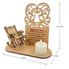 Decoraciones navideñas Adornos de madera DIY Adornos navideños Ángeles navideños Árboles de Navidad Regalos de Navidad