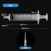 Jeringas de Plástico Desechables de Pequeño Calibre con Puntas Dispensadoras, Varios Modelos, Suministros de Dispensación para Laboratorio al por Mayor
