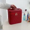 Bolsa de Cosméticos Bolsa de Almacenamiento, Caja de Almacenamiento de Cosméticos de Cáscara Dura de Gran Capacidad, Maleta de Viaje, Brocha de Maquillaje, Portátil e Impermeable
