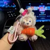 [Estilo Navideño] Nuevo Peluche Año Nuevo Oso de Dibujos Animados Llavero de Coche Muñeco Creativo Adorno para Bolsa de Navidad