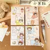 Presentes para Alunos do Ensino Fundamental Bloco de Notas Criativo de Desenho Animado Bolso Caderninho Pequeno Versão Coreana Caderno Portátil Prêmios para Crianças Atacado