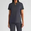 Bata quirúrgica de dentista para mujer, conjunto de dos piezas tipo pijama, alta elasticidad, secado rápido, transpirable, uniforme de enfermera, dental de hospital