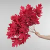 Ramo artificial de hojas de roble para boda, material floral de 5 puntas hoja Chunyu, flores artificiales para decoración de techo, arreglo floral, decoración de pasillo con follaje acompañante