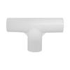 Accesorios de Tubería Rígida Delgada de 12 mm Codo de Tubería Redonda T Estéreo Cuatro Vías Tubo de Agua Directo Plástico Conector de Tubería Pequeña Estante
