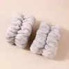 Banda de Muñeca Elástica de Venta Caliente Transfronteriza Europea y Americana Banda para el Cabello con Lazo Banda de Muñeca Impermeable para Lavarse la Cara Banda para el Cabello Tocado