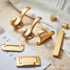 Puxador de Porta de Guarda-Roupa Estendido Moderno Simples Alto Padrão Invisível Dourado Armário Armário Puxador de Porta de Guarda-Roupa Gaveta Puxador de Porta de Armário