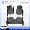 Qualidade de Exportação 3,5mm Byd Qin Plus Fábrica Transfronteiriça Feito Sob Medida Tapetes de Chão para Carro em TPE