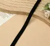 Fita de bainha de algodão em estoque 1cm ultrafina alta elasticidade para leggings e calças Barbie, da fábrica de origem de Yiwu