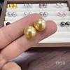 Agujero Único Alta Calidad Vidrio Perla Falsa Medio Agujero Accesorios Colgantes de Aretes DIY Perla Falsa Swarovski Bolas Redondas Venta al por Mayor