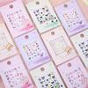 Pegatinas de uñas con relieve 5D de dibujos animados para niños, pegatinas de uñas finas y tridimensionales, pequeñas y lindas pegatinas de animales pequeños al por mayor