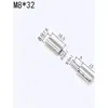 Bisagra de Puerta Soldada de Acero Inoxidable Bisagra de Puerta de Gabinete Eléctrico Bisagra Cilíndrica Desmontable de Dos Agujeros Material 201/304