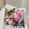 Cravo Coreano Pequeno Flores Artificiais Flores Falsas Adereços para Fotografia de Casamento Móveis para Casa Decorações de Mesa
