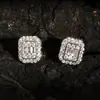 RAKOL novos brincos de estilo europeu e americano com zircônia cravejada de diamantes quadrados, moda para o dia a dia, combinam com tudo, femininos, venda quente