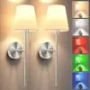 Lámpara de Pared para Interiores Transfronteriza Amazon Desmontable Control Remoto RGB Temporizador Bombilla para Sala de Estar y Dormitorio, No Requiere Cableado