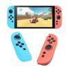 Capa protetora de silicone dividida com alça antiderrapante de pele macia para alça do Nintendo Switch 2