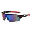 Gafas de sol reflectantes de color deslumbrante 9181 gafas deportivas al por mayor para hombres y mujeres gafas para montar al aire libre gafas a prueba de explosiones
