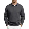 Moletom polo esportivo casual masculino jacquard texturizado solto de outono pesado transfronteiriço europeu e americano da Amazon