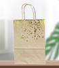 Atacado de fábrica saco de presente love com bronzear sacola de compras de papel kraft saco de embalagem para levar comida saco de doces em estoque
